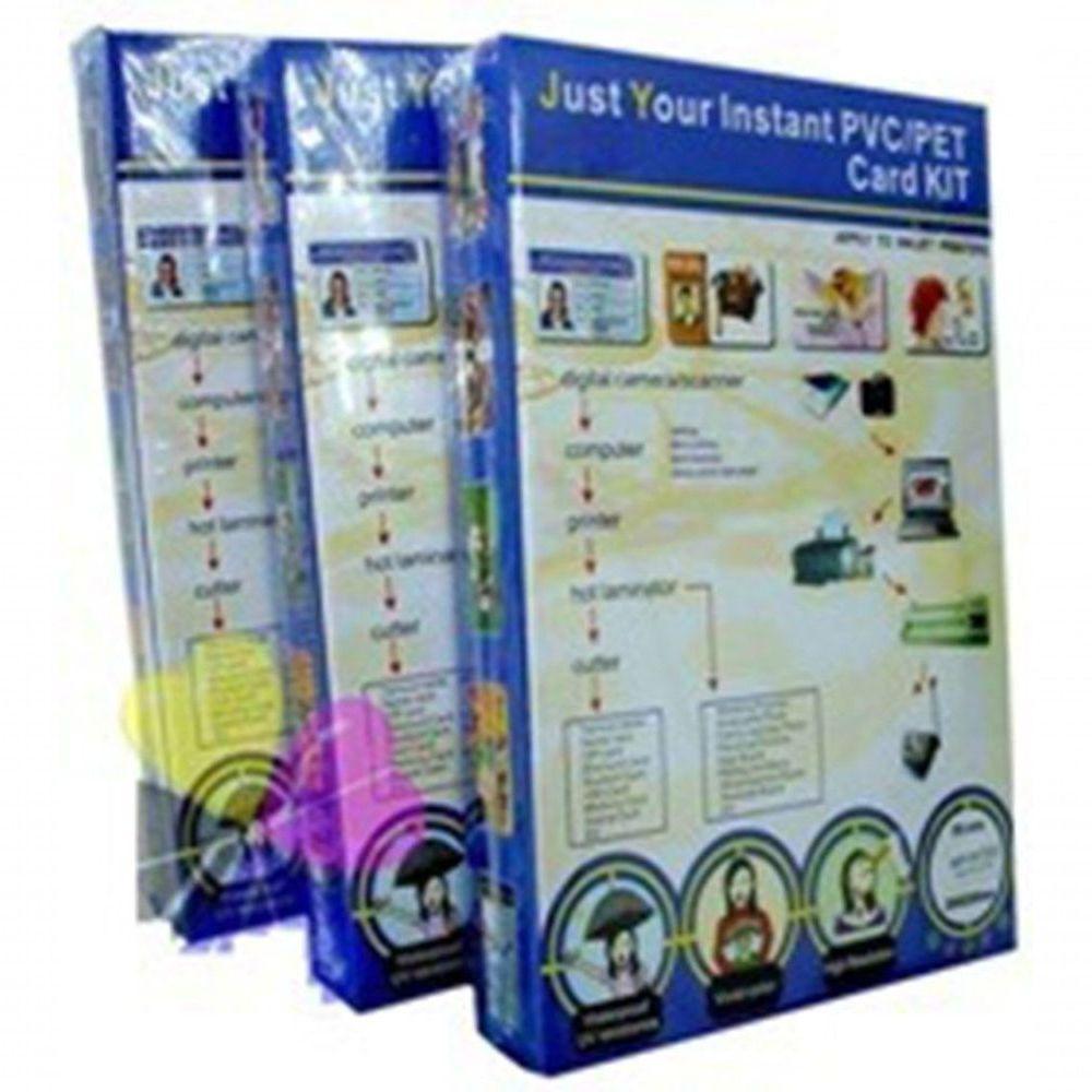 70 Placas De Pvc Para Crachá Com 70 Folhas Imprimivel - 2