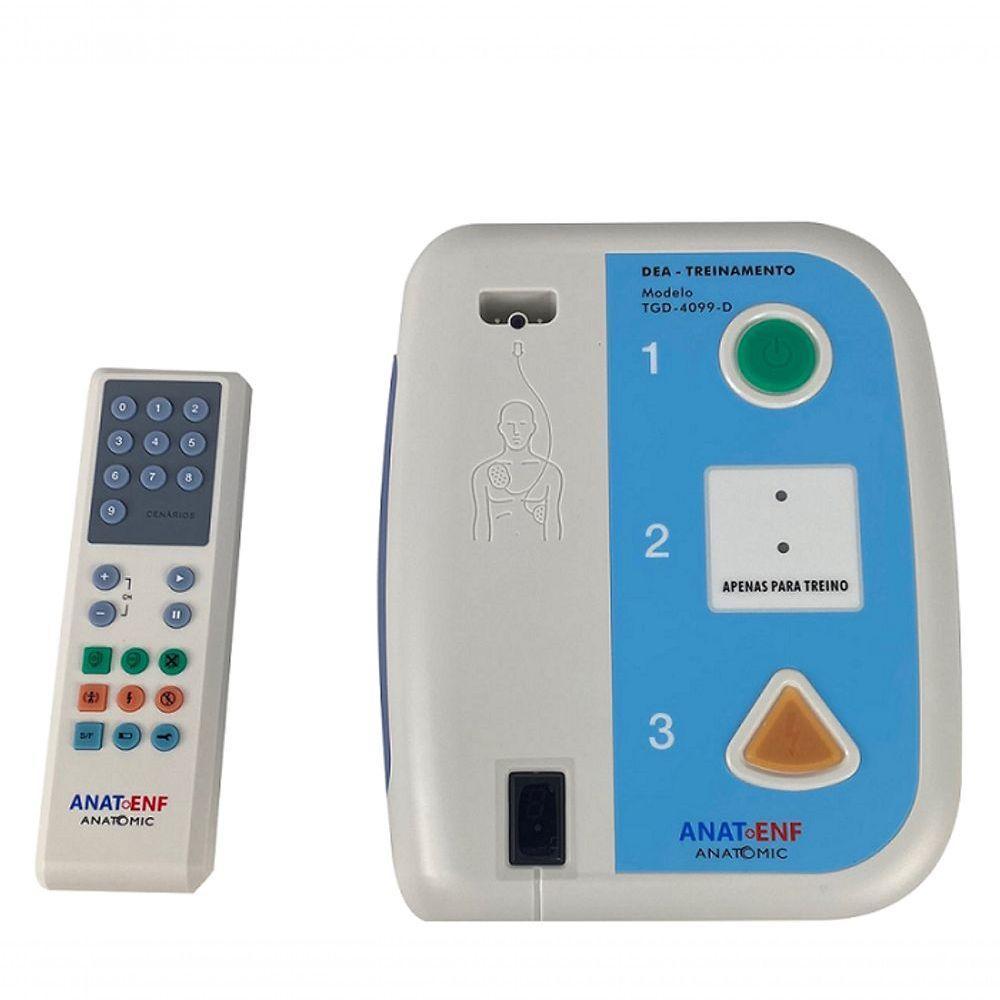 Torso De Rcp Com Simulador Dea Para Treinamento - 3