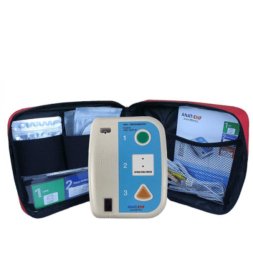 Torso De Rcp Com Simulador Dea Para Treinamento - 6