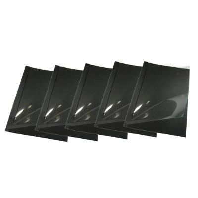 Kit 5 Capas Encadernação Térmica Até 150 Folhas A4 Preta