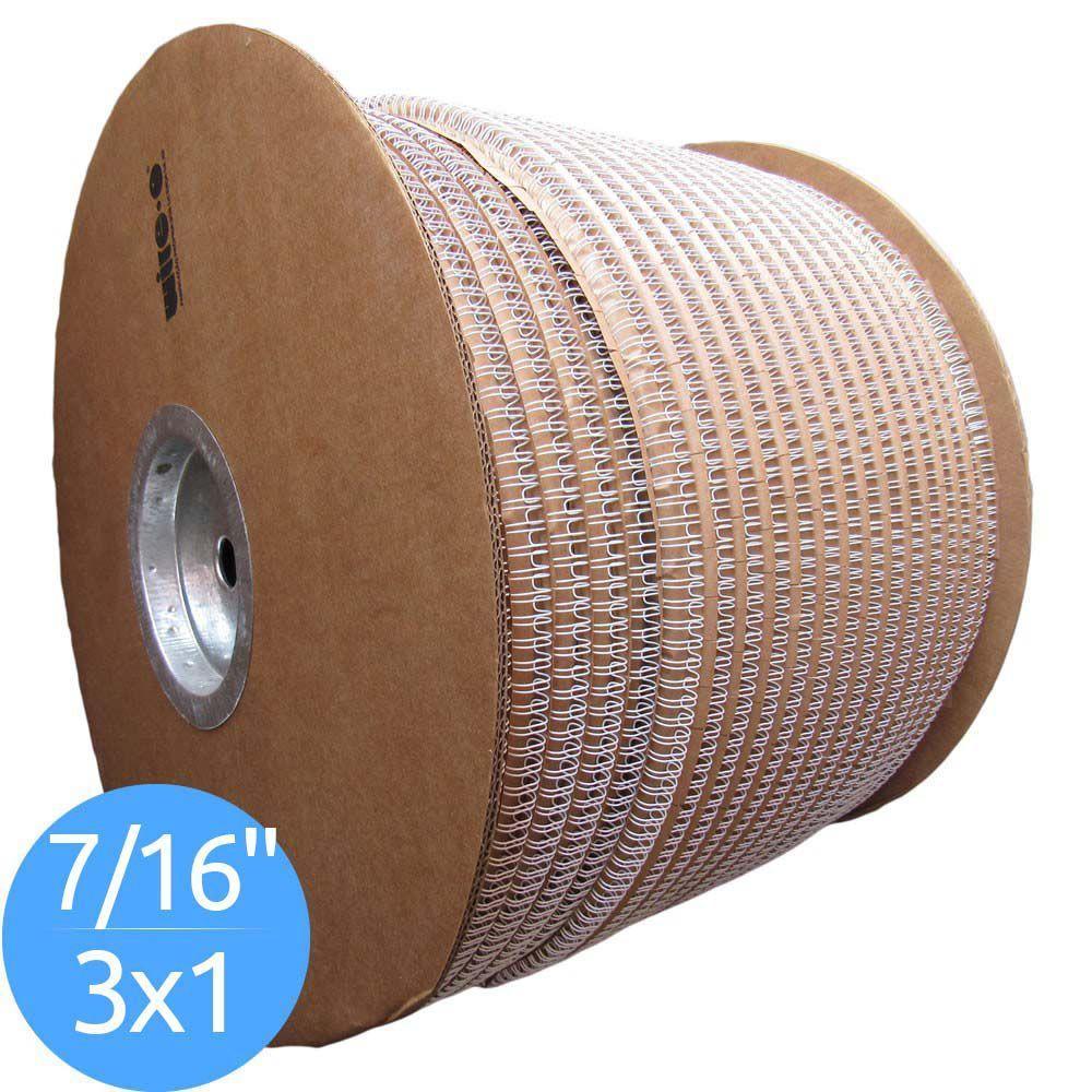 Bobina de Garras de Duplo Anel Wire-o 3x1 7/16 90 Folhas - 6