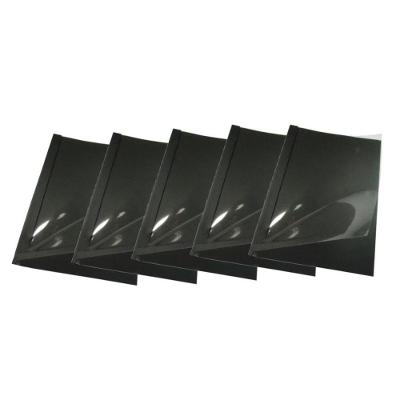 Kit 5 Capas Encadernação Térmica Até 150 Folhas A4 Preta
