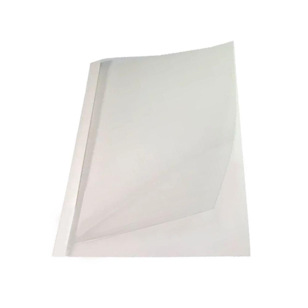 Kit 10 Capas Encadernação Térmica Até 90 Folhas A4 Branca - 3