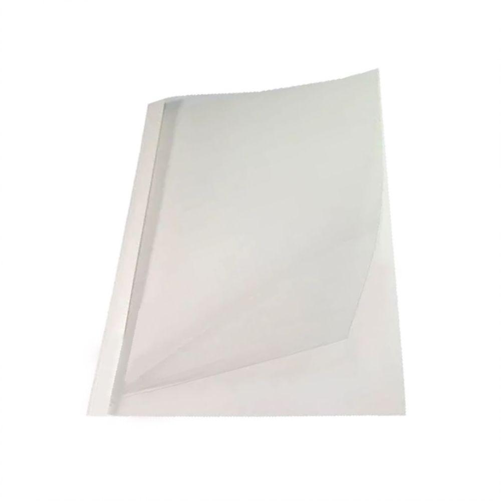 Kit 10 Capas Encadernação Térmica Até 90 Folhas A4 Branca - 2
