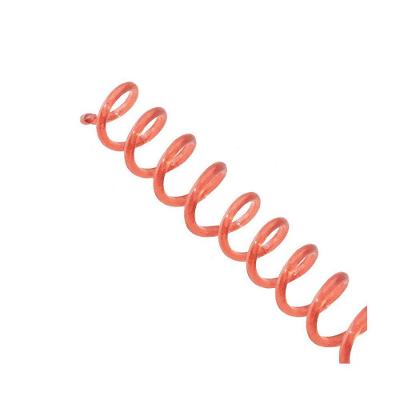 Espiral Encadernação Vermelho Transparente 40mm 350F 20Un