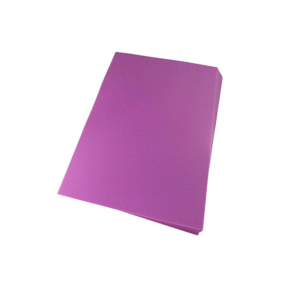Capa para Encadernação A4 Rosa PP Line 0,30mm 100 Unidades - 3