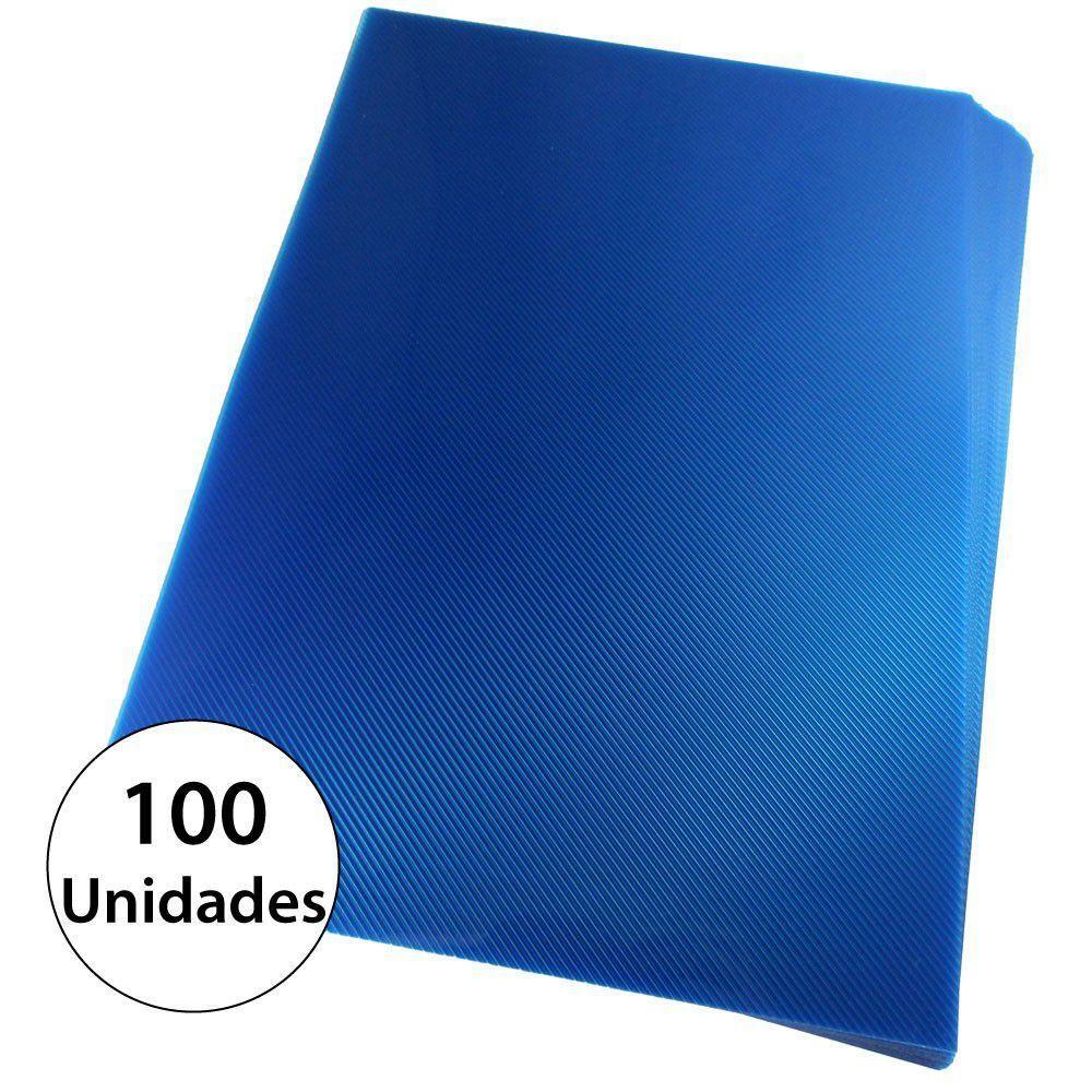 Capa para Encadernação A3 Azul PP Line 0,30mm 100 Unidades - 2