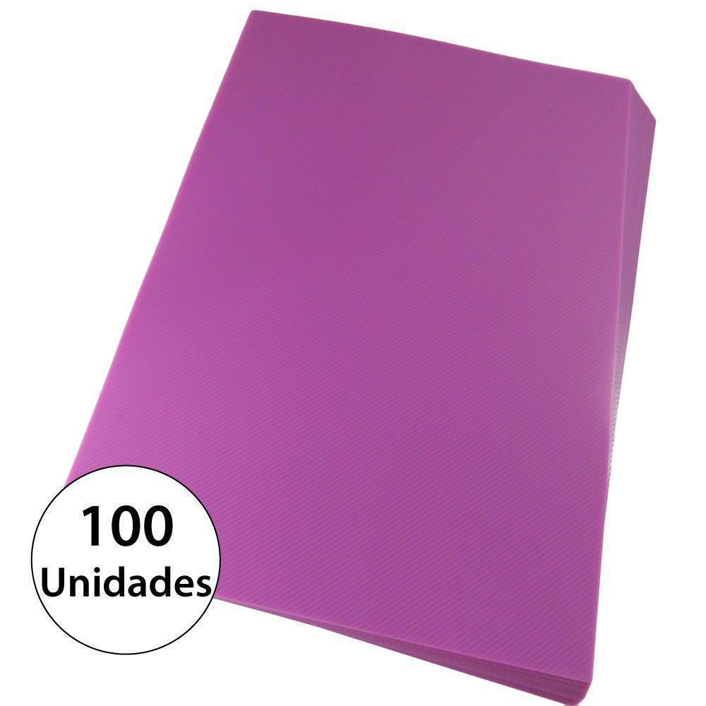 Capa para Encadernação A3 Rosa PP Line 0,30mm 100 Unidades - 2