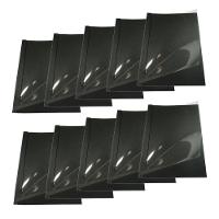Kit 10 Capas Encadernação Térmica Até 30 Folhas A4 Preta - 1