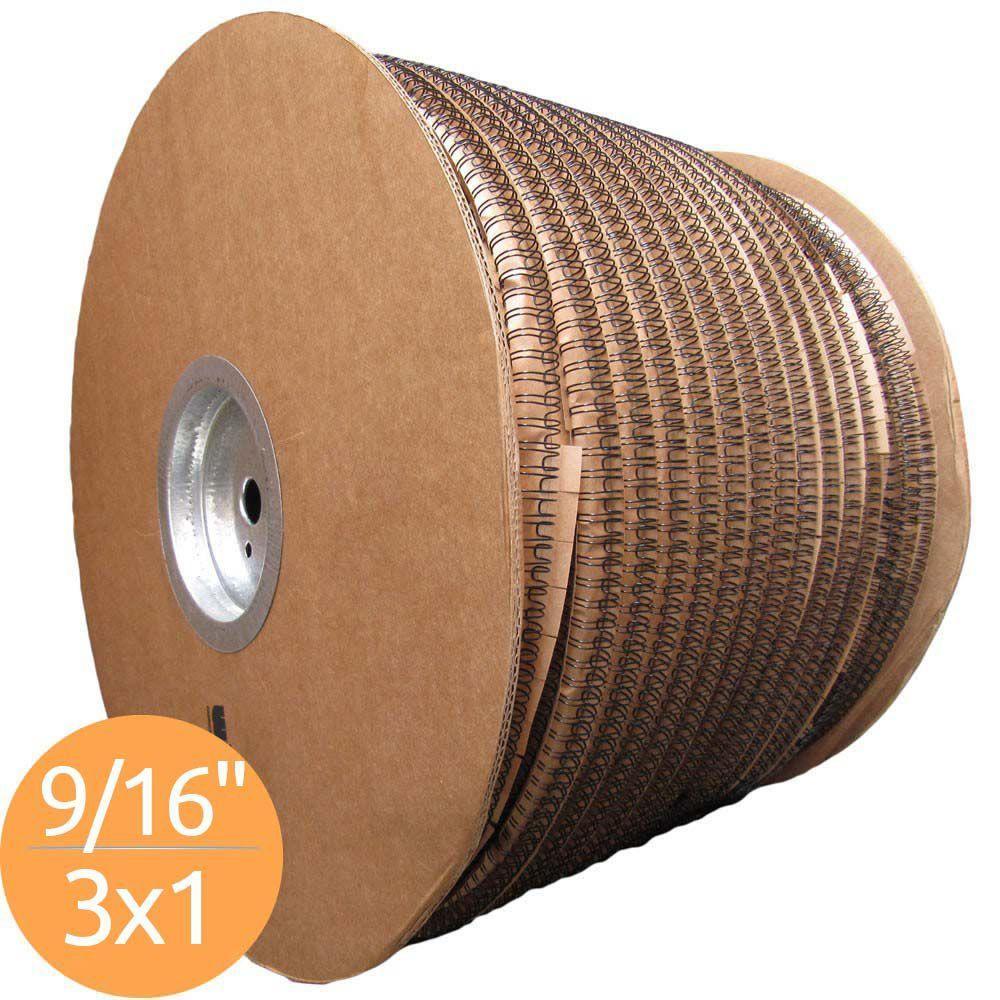Bobina de Garras de Duplo Anel Wire-o 3x1 9/16 110 Folhas. - 6