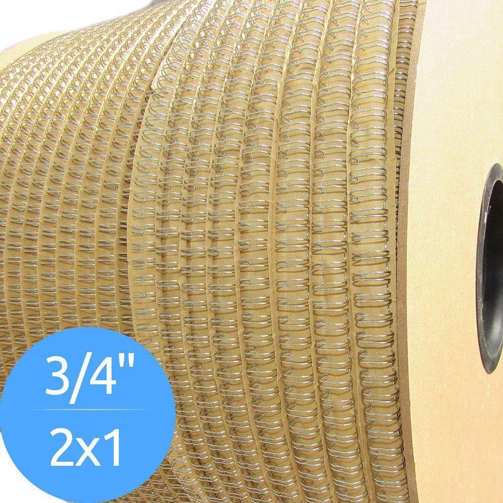 Bobina de Garras de Duplo Anel Wire-o 2x1 3/4 140 Folhas - 5