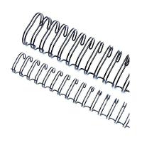 Wire-o Garra Duplo 3/8 60 Folhas A4 3x1 Preto 100 Unidades - 1