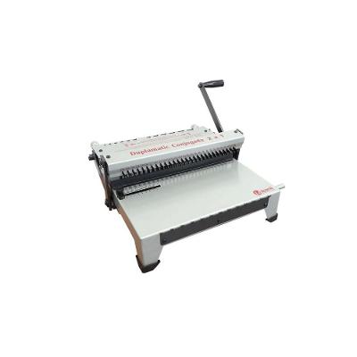 Encadernadora Conjugada De Duplo Anel (Wire-O) Lassane 2X1