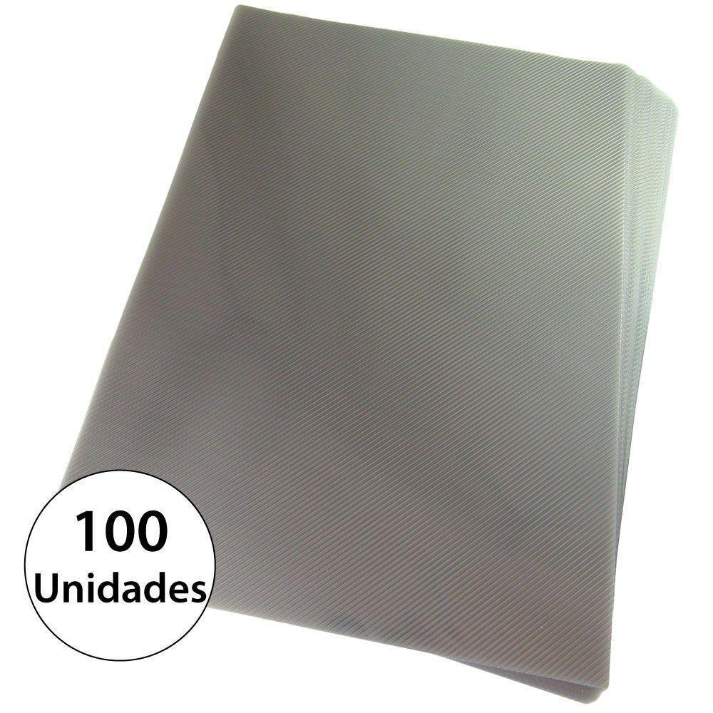 Capa Para Encadernação A3 Fumê Pp Line 0,30Mm 100Un - 2