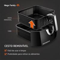 Fritadeira Sem Óleo Air Fryer 8L Afn-80-Bi Mondial Bi 220V - 6