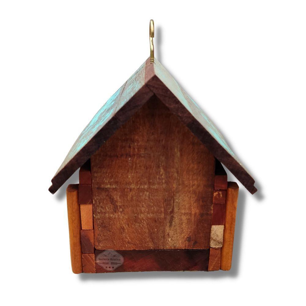 Casa Passarinho Em Madeira De Demolição 1 Andar Sudeste Rústico - 1
