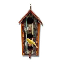 Casa Passarinho Em Madeira De Demolição 3 Andar Sudeste Rústico - 1