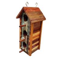 Casa Passarinho Em Madeira De Demolição 3 Andar Sudeste Rústico