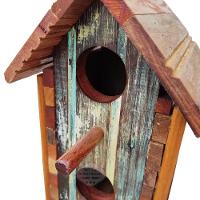 Casa Passarinho Em Madeira De Demolição 3 Andar Sudeste Rústico - 7