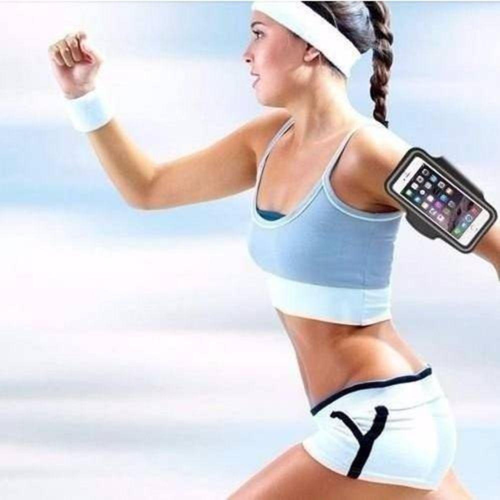 Braçadeira Porta Celular De Braço Armband P/ Corrida Caminhada - 3