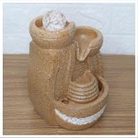 Fonte De água Decorativa Cascata 3 Quedas Luz De Led Bivolt - 3