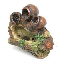 Fonte Água Decorativa Resina Cascata Iluminação Led Bivolt - 1