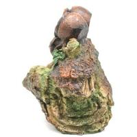 Fonte Água Decorativa Resina Cascata Iluminação Led Bivolt - 5