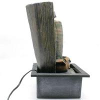 Fonte Água Decorativa Resina Cascata Iluminação Led Bivolt - 7