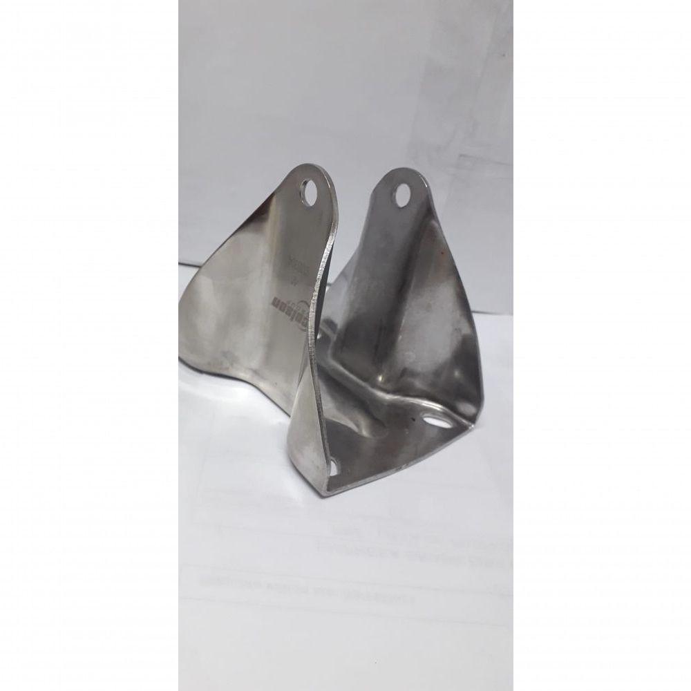 Rodizio Alta Temperatura Inox 3 Pol. Base Fixa 230ºc - 3