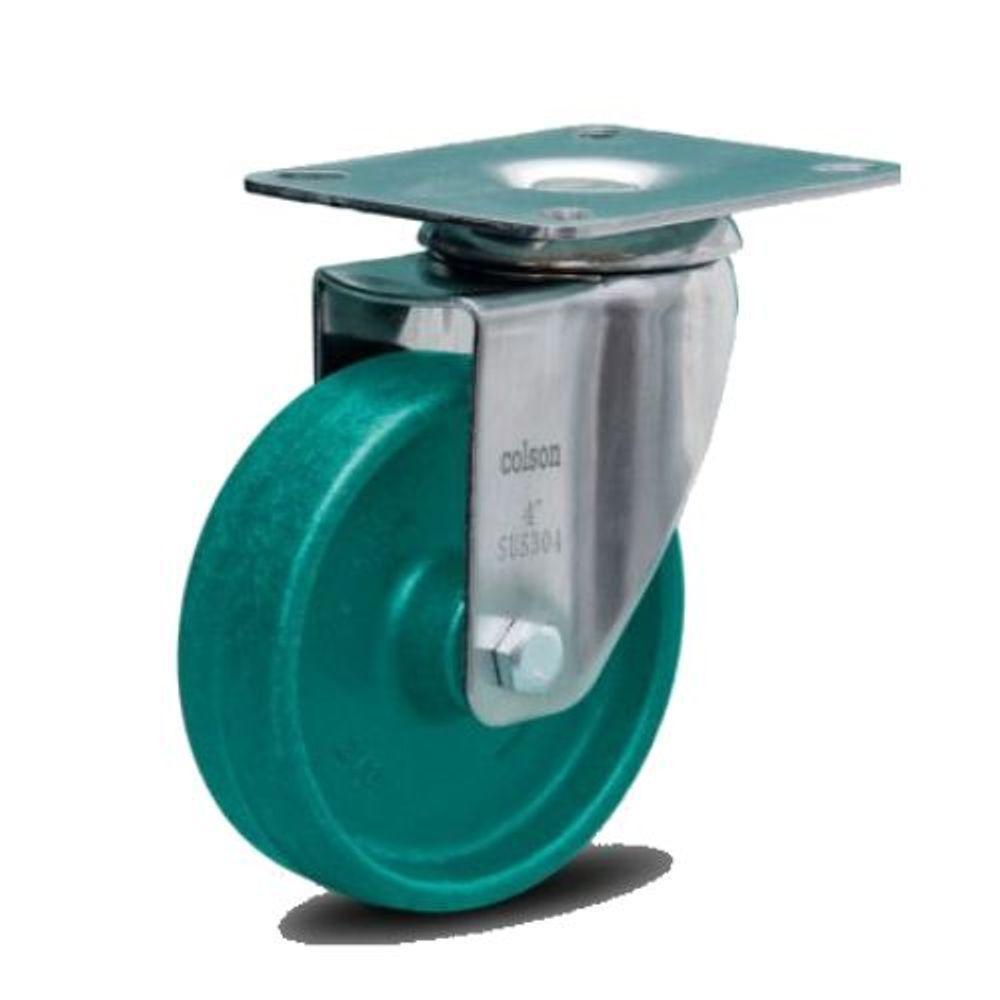 Rodizio Alta Temperatura Inox 3 Pol. Giratório S/Freio 230ºc - 1