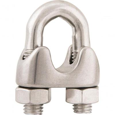 Clips Para Cabo De Aço 1/8" Leve Inox