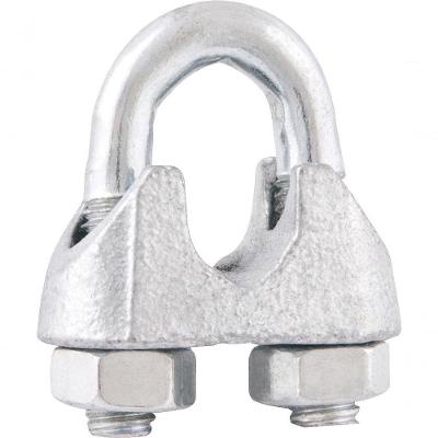 Clips P/ Cabo De Aço 1" Leve Galv C/ 80 Peças Granel Vonder