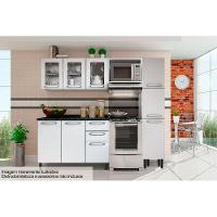 Cozinha Modulada Bertolini Evidence 4Pçs (1 Armário 1 Balcão 1 Paneleiro 1 Complemento) C4P48 Branco - 1