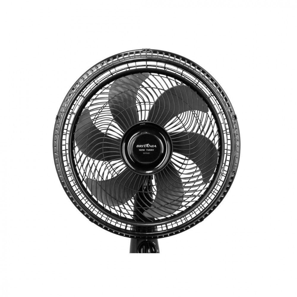 Ventilador Britânia Bvt450 40cm 6 Pás 3 Velocidades 160w Bvt450 40cm Preto 127 V - 9