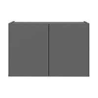 Balcão De Cozinha Suspenso 2 Portas Multimóveis Mp2165 Grafite Grafite - 2