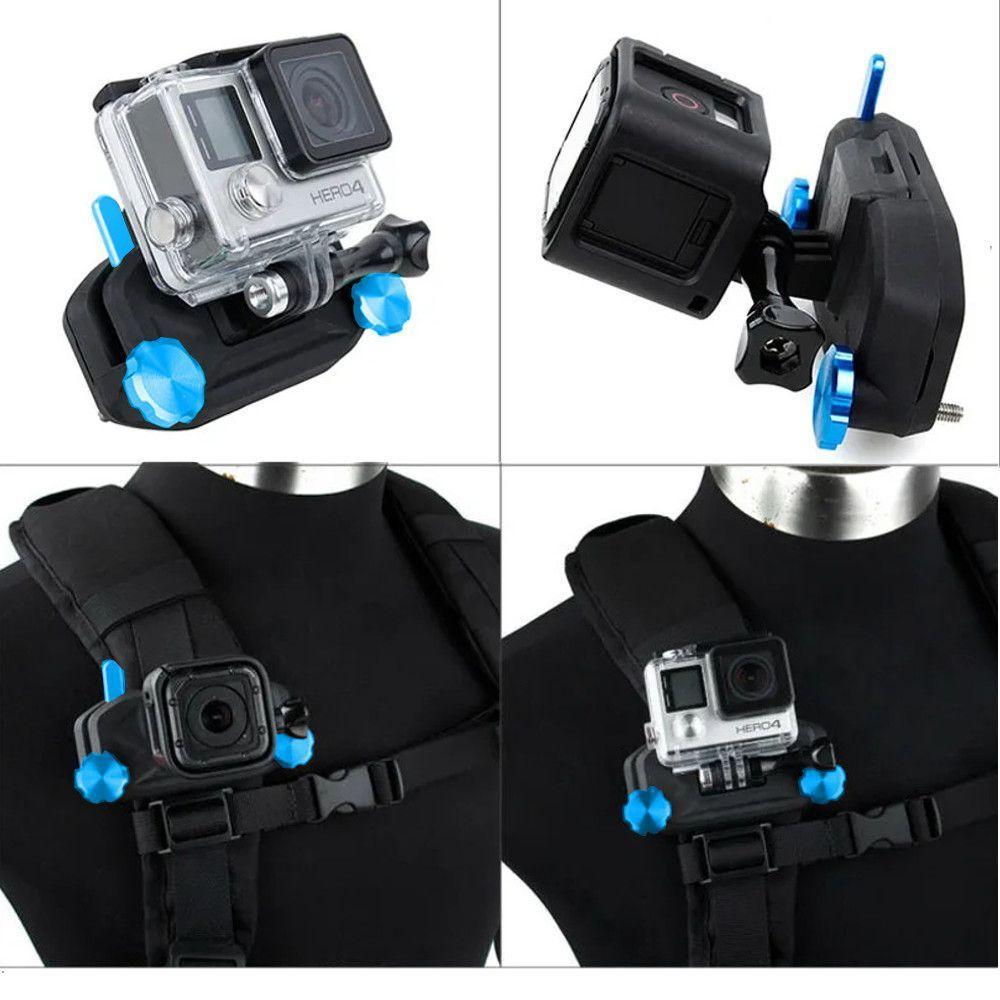 Suporte Clipe de Mochila/Colete para Câmeras GoPro e Similares - 2