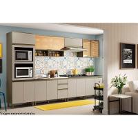 Módulo Cozinha Henn Connect Armário C- 2 Portas C-vidro 80cm Off White - 2