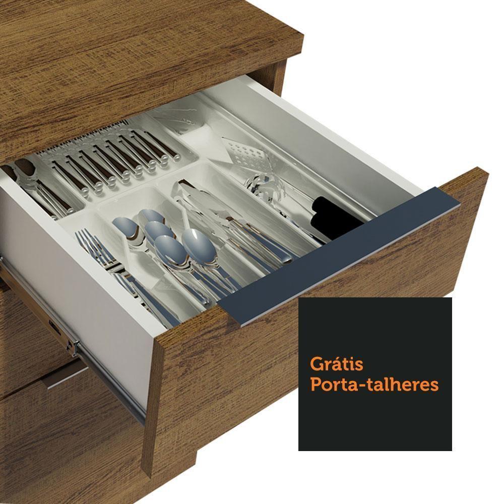 Armário De Cozinha Completa 330cm Rustic Stella Madesa 02 Rustic - 3