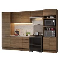 Armário De Cozinha Completa 330cm Rustic Stella Madesa 02 Rustic - 7