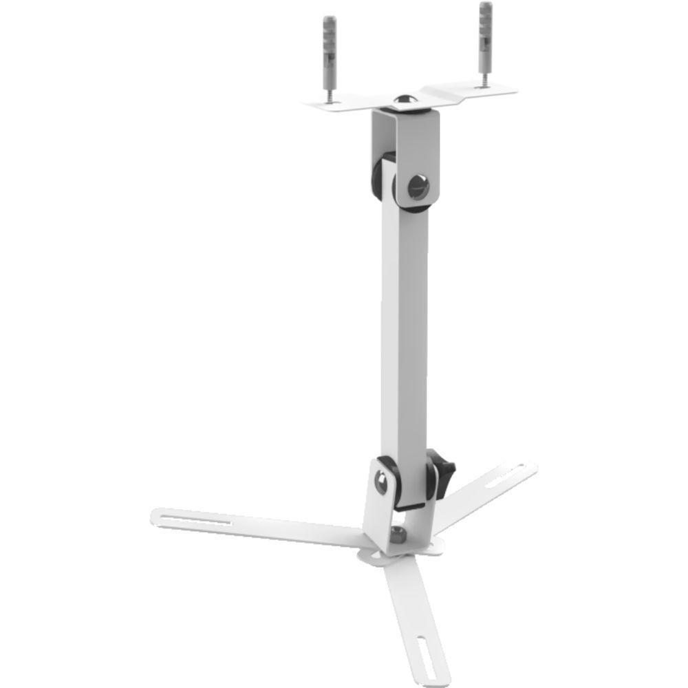 Suporte Projetor Datashow Teto Parede Braço 20 Cm Branco - 1