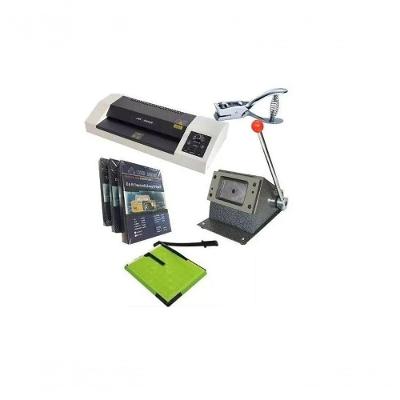 Kit Completo Para Produção De Crachá Cartão Cardápios N02
