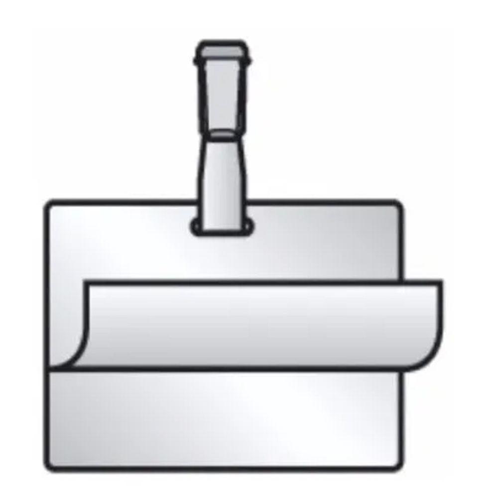 Película Auto Plastificante Crachá Horizontal Caixa 100 Unds - 1