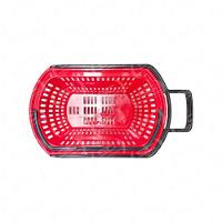 Kit - 5 Cestos Grande Com Rodízio D300 Cód. 3300 Vermelho - Della Plast - 6