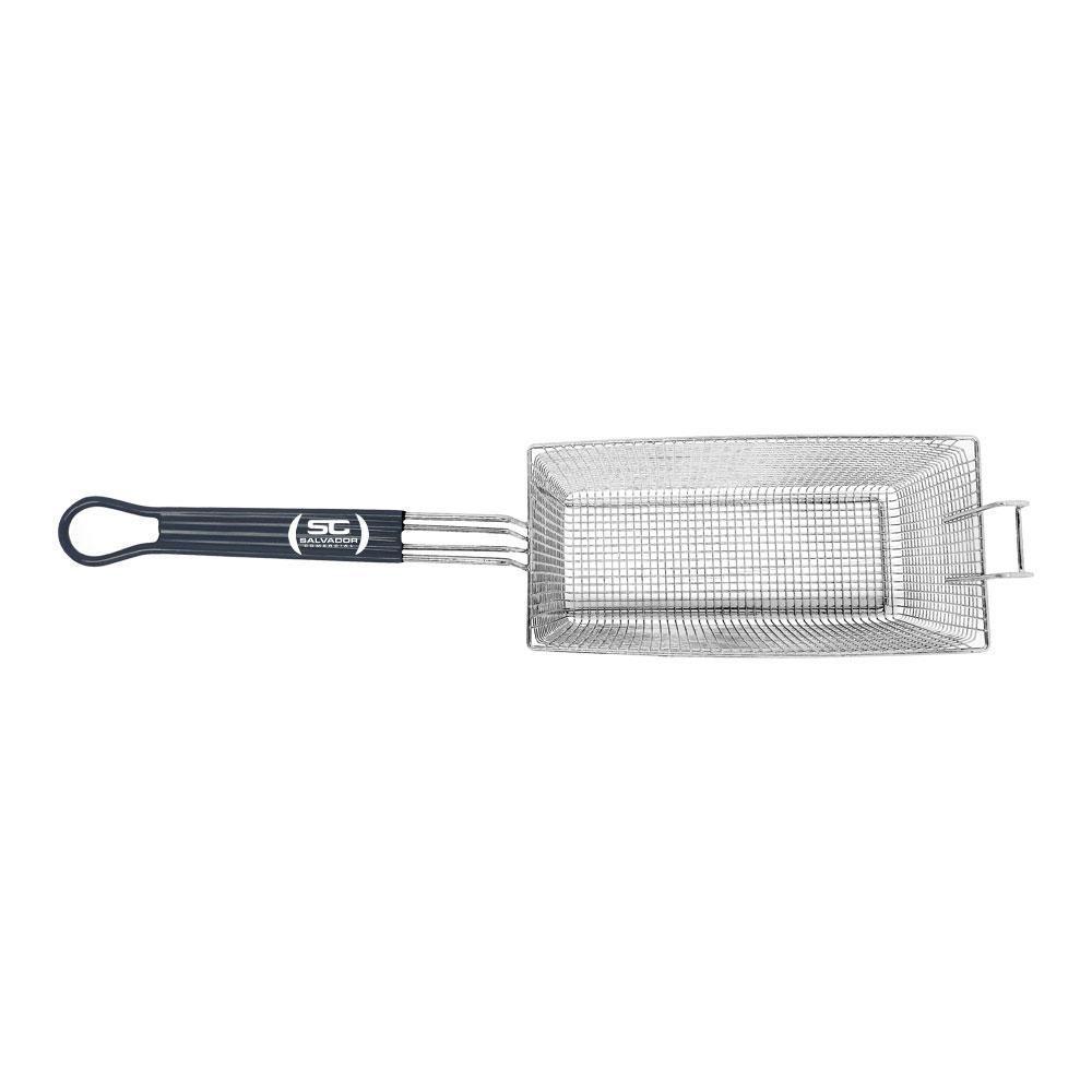 Cesto Multiuso Retangular Galvanizado Cromado Grande Fritador Fao 2/3c Fog 2/3c - Metalcubas - 2