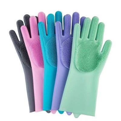 Luvas Silicone Multiuso Lava Louça Calor Macio Cozinha