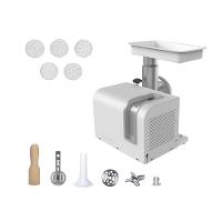 Moedor Carne E Extrusor Massa Pro Branco Boca 08 Motor 1/3 Cv 127v - Anodilar 127v - 3