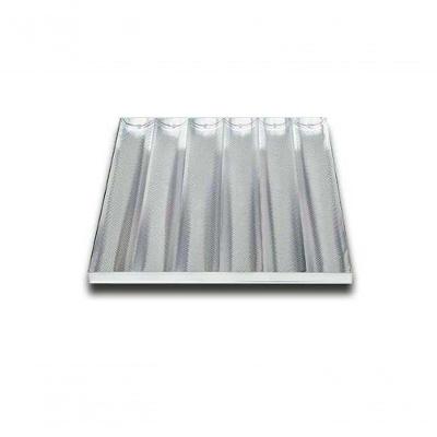 Kit Com 10 Assadeiras Onduladas 58X70 C/ 6 Ondas Alumínio - Modelo Fit - Imeca.