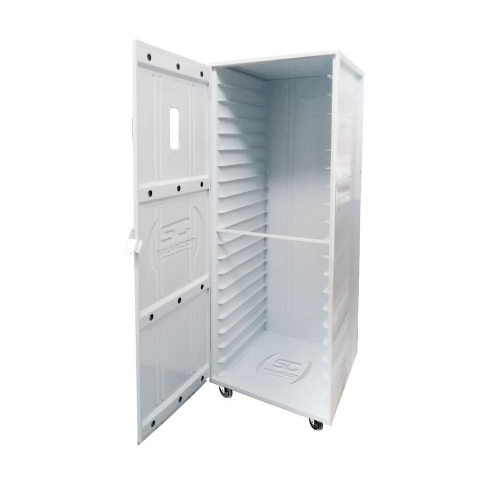 Kit - Armário Crescimento 20 Níveis 58x70 Ac20 + 20 Esteiras Alumínio 50g - Imeca - 8