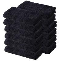 Kit 12 Toalhas Salão De Beleza, Barbearia 45X80Cm Preta - 1