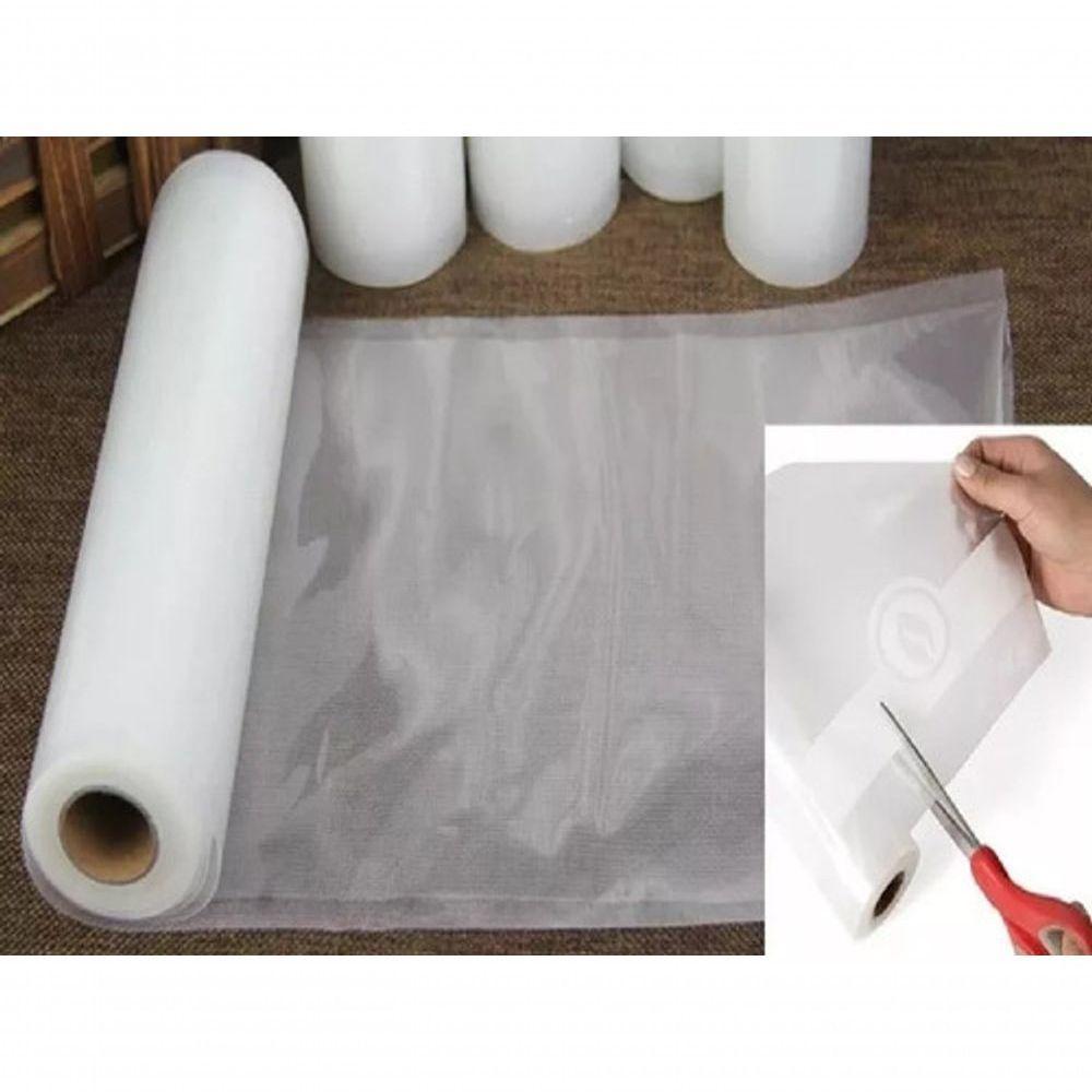 4 Bobinas Rolo De Saco Embalagem Seladora A Vácuo 20Cm X 5M - 3